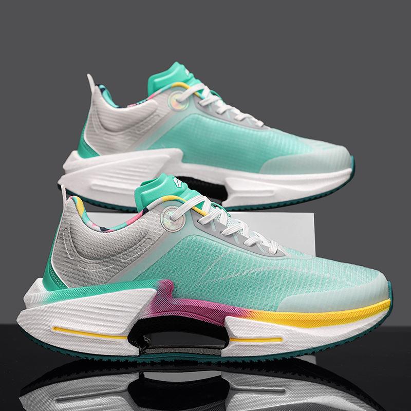 Jueying 3 Running Shoes Men's Real Popcorn Children's Carbon Board Running Shoes Super Lightweight Shock Absorption Rebound Sports Shoes Women's Shoes