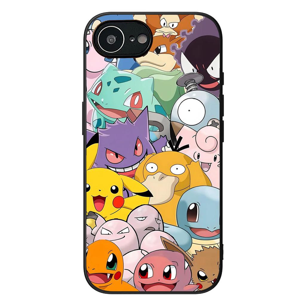 P-Pikachus Charmander P-Pokemons Mewtwo Cover for Apple iPhone 12 13 Mini XS 11 Pro Max 7 8 Plus + XR 8+ X SE 2020 SE3 Case