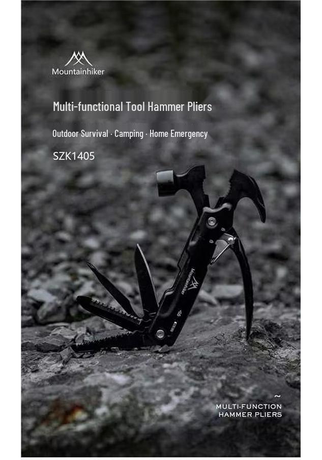 Mountain Guest Multi-function Outdoor Claw Hammer & Pliers Tool