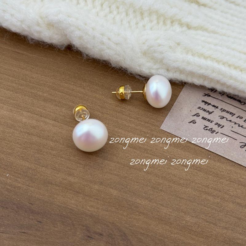 2026 Французские Барокко Высококачественные Серьги-Гвоздики с Искусственным Жемчугом - Ретро и Стильные Аксессуары