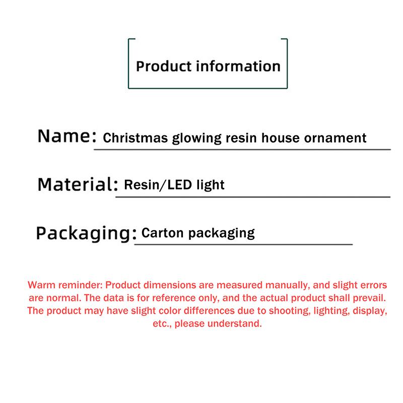 Mini LED Weihnachtsdorf Häuser Gebäude Weihnachten Winterdorf Stadtgebäude Sammlung Heim Innenraum Dekoration Weihnachtsgeschenke