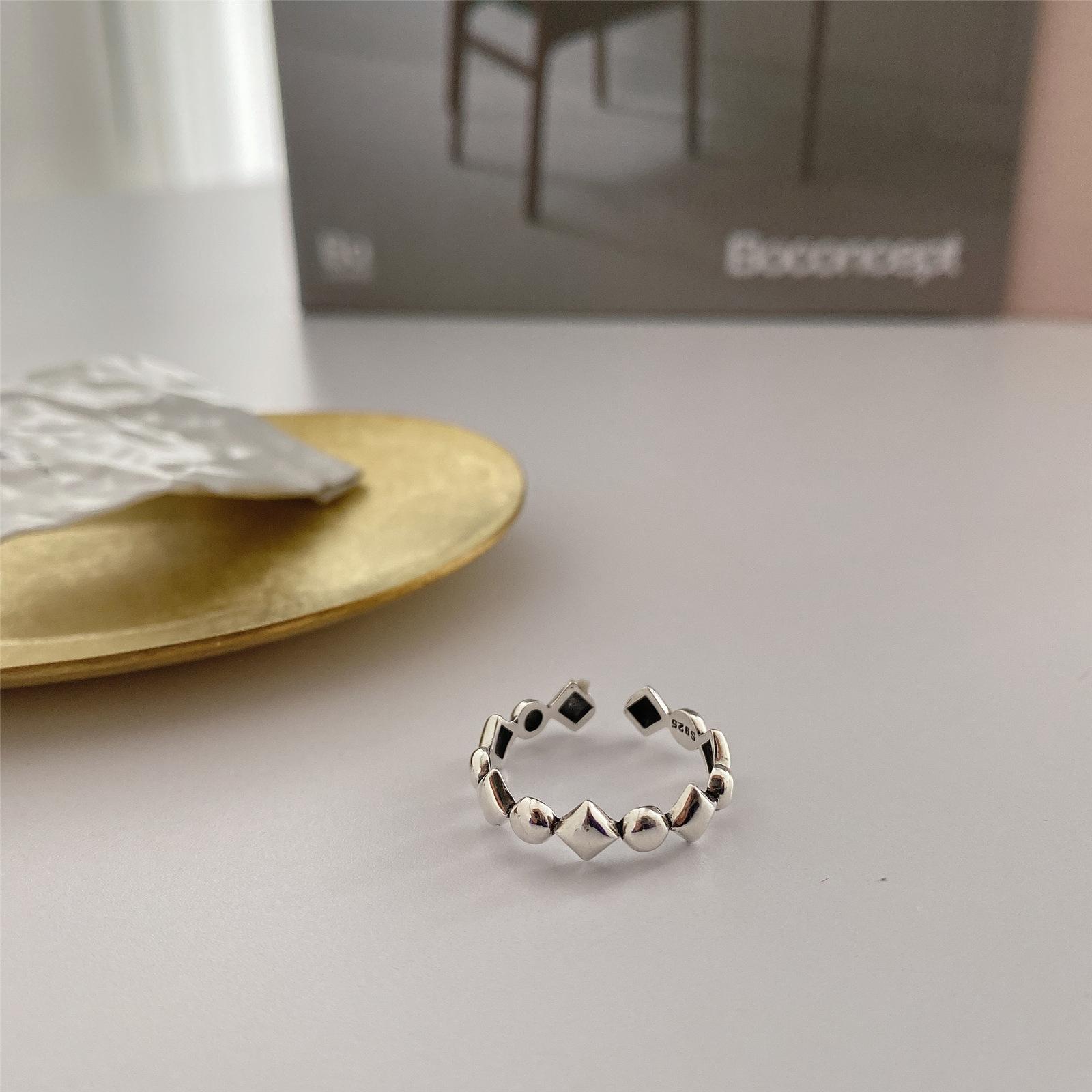 

Trendy Inspired Korean Adjustable Ring In Pure Silver For Fashionforward Women