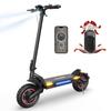 iScooter IX7 Pro 10" Elektroroller, 48V 2000W, vordere und hintere Doppelfederung, maximale Reichweite von bis zu 80 km, maximale Tragfähigkeit von 150 kg.
