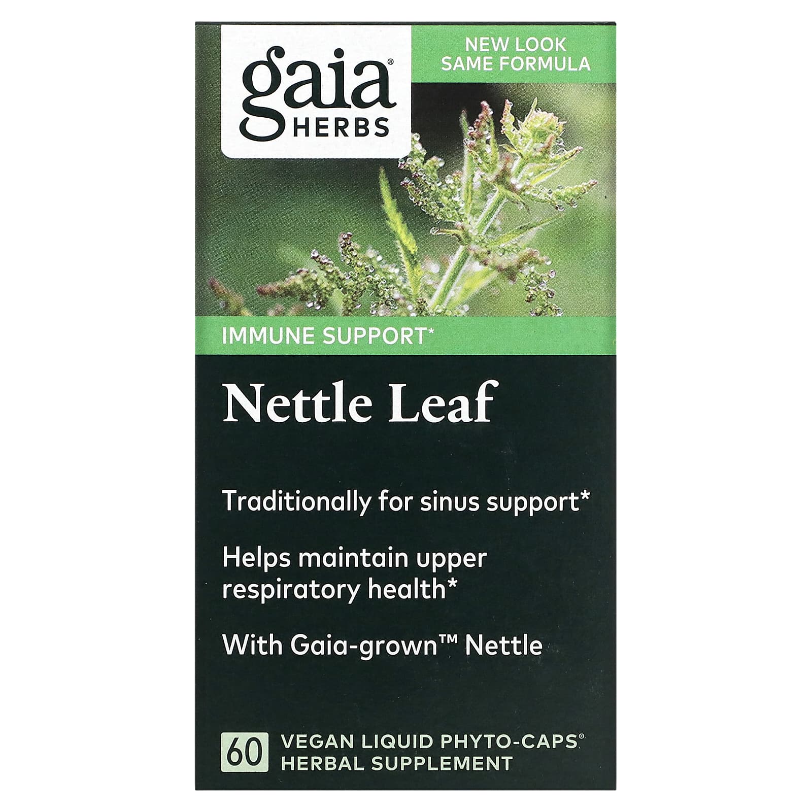 

Nettle Leaf, Veggie Liquid Phyto-Caps 60 Tablets (225Mg per Capsule)