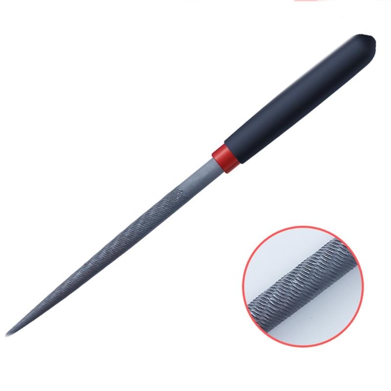4Pcs Needle File Set Hand Metal Files Strength Steel Include Flat Warding Square