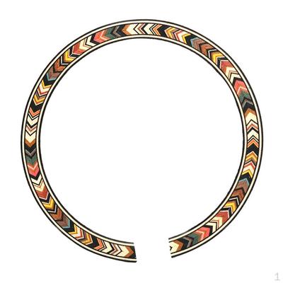 Chitară acustică Circle Rosette Soundhole Sticker pentru