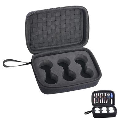 Large Capacity Golf Tee Golf Ball Golf Golf Golf Pouch Holds 6 Case, Pouch, Accessories, Pouch, Tees, (Black, Balls)
