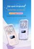 Portable Mini Handheld/Neck-Hanging Fan with Rechargeable USB, High-Speed, Cold Compress, Semiconductor Cooling
