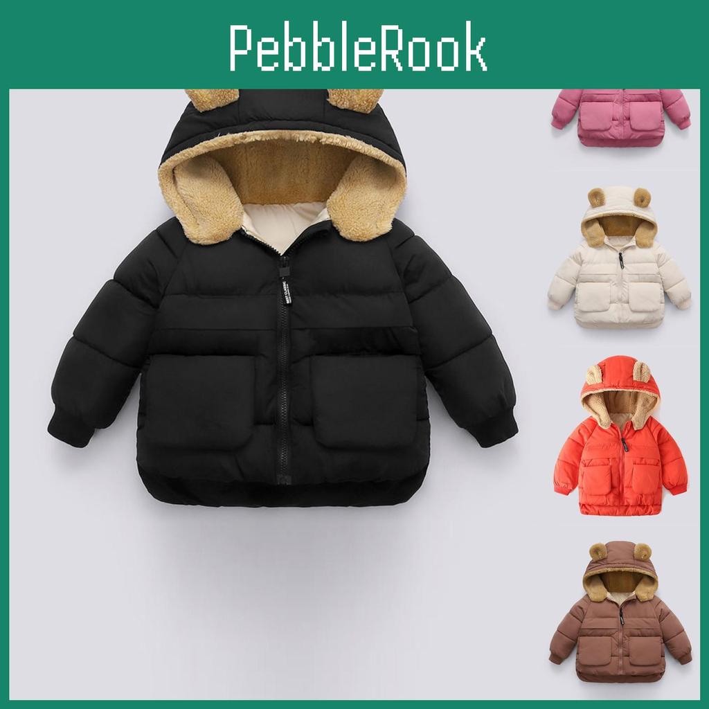 Baby Hooded Jacket Thickened Down And Medium Childrens Down Jacket