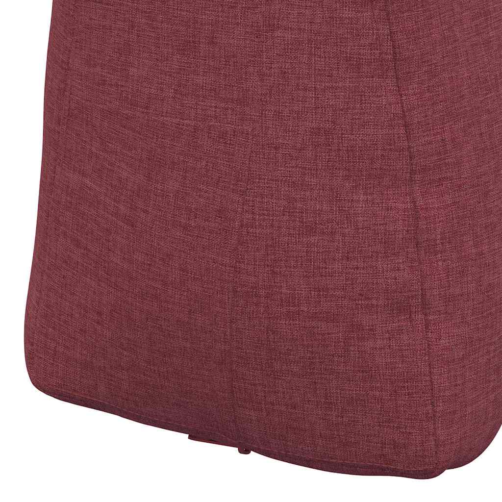 Back Cushion Burgundy 45 x 24 x 50 cm Fabric