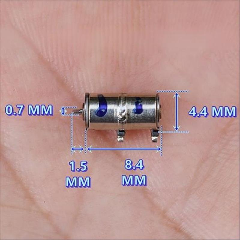 10 szt./partia Mini Ultra Mały Silnik Krokowy 4,4 MM Mikro 2-fazowy 4-przewodowy Precyzyjny Silnik Krokowy DIY Obiektyw Aparatu Cyfrowego