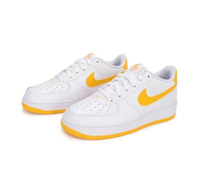Air Force 1 GS 'White University Gold' FV5948-109 Size 3.5Y-7Y