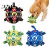 Soft Training Balls for Dogs Stuffed Football Dog Toy with Bell, Plush Ball Chew Toy, Lightweight Throwing Toys Pet Interactive Fetch Small To Medium