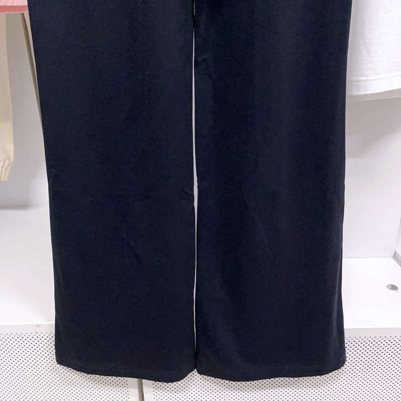 Kappa Women's Cross Label Fashion Knitted Sports Pants Micro Pull Straight Leg Pants