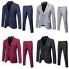 Premium Quality Slim Fit 3 Piece Suits For Men Perfect For Weddings And Formal Events