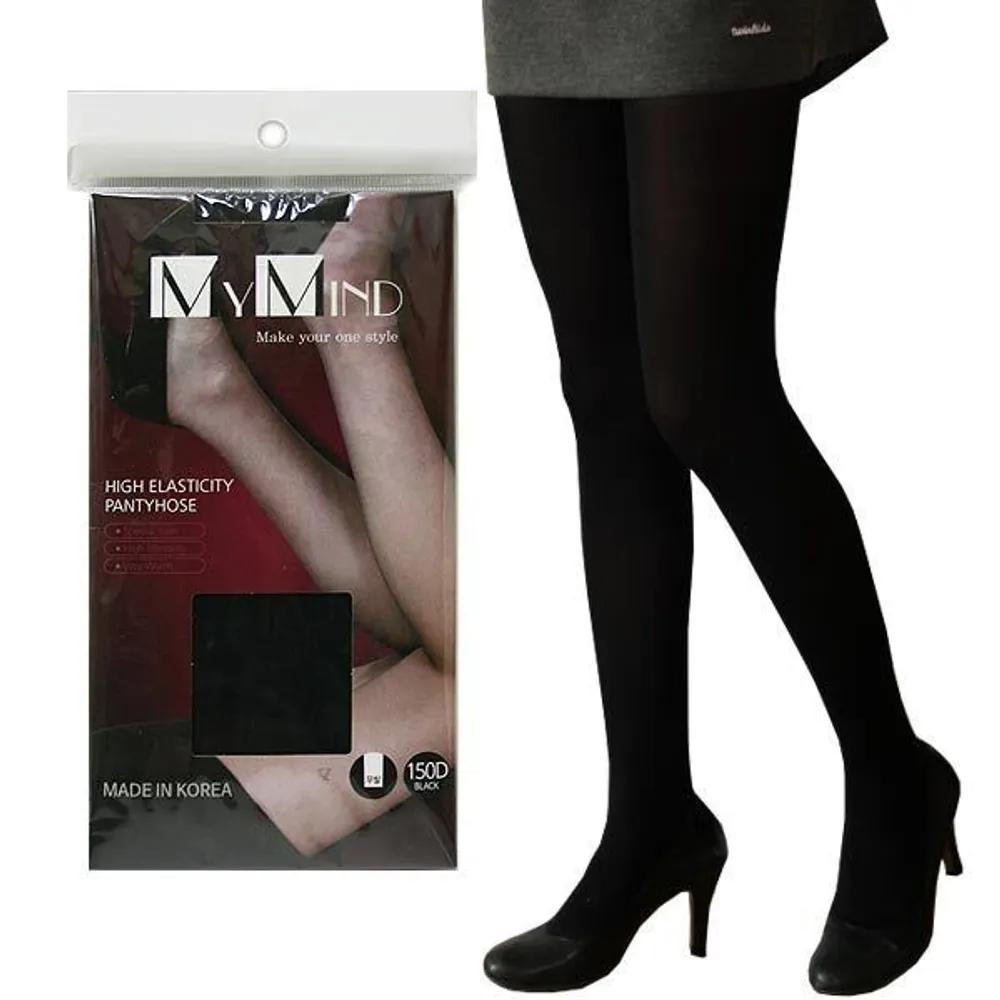 [J.Cotton] Women s Premium Footed (150D) Leggings 1 Type Flesh-colored Stockings Student Stockings Footed 150D Leggings Black Free Size 1 Type