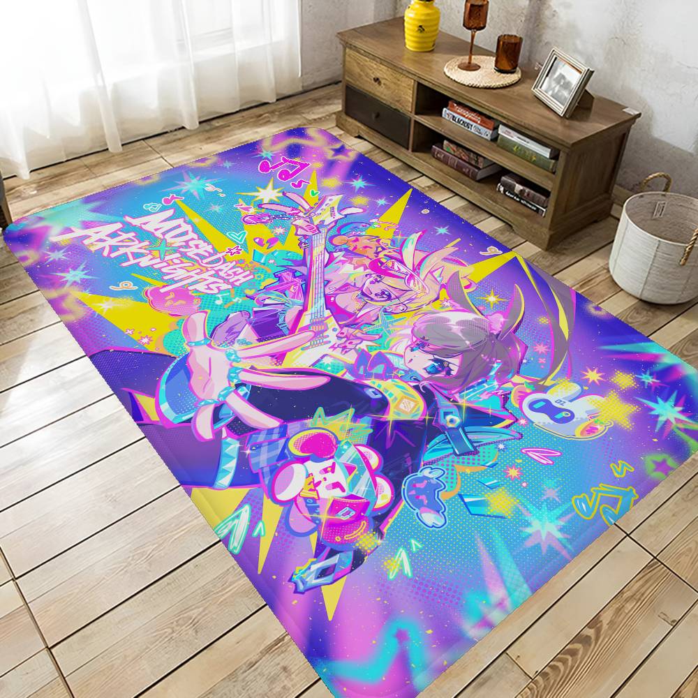 Tappetini da Gioco Musicale M-Muse Dash Tappeto Stampato Welcome Antiscivolo Moderno per Soggiorno Balcone Più Economico