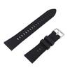 Watch Band Silicone Engraved Breathable Quick Release Comfortable Watch Strap Replacement for GT4 Black