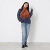 Moonbat PAUL & JOE ACCESSOIRES Volume Scarf, Wool Blend, Solid Color, 52168, Terracotta