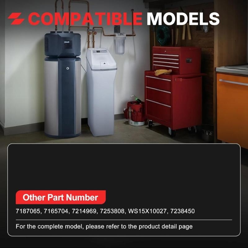 Water Softener Nozzle Kit Includes Tube Clip And Seal Suitable With Multiple Models Softener Replacement