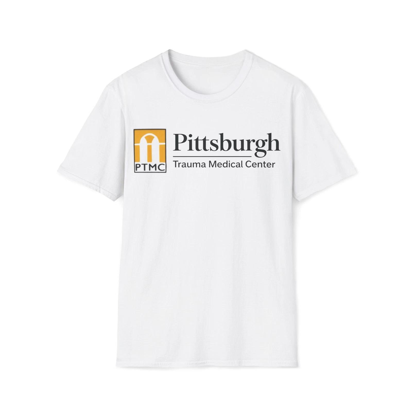 Футболка Pitt Trauma Center Pittsburgh | Мягкая футболка унисекс The Pitt Softstyle S