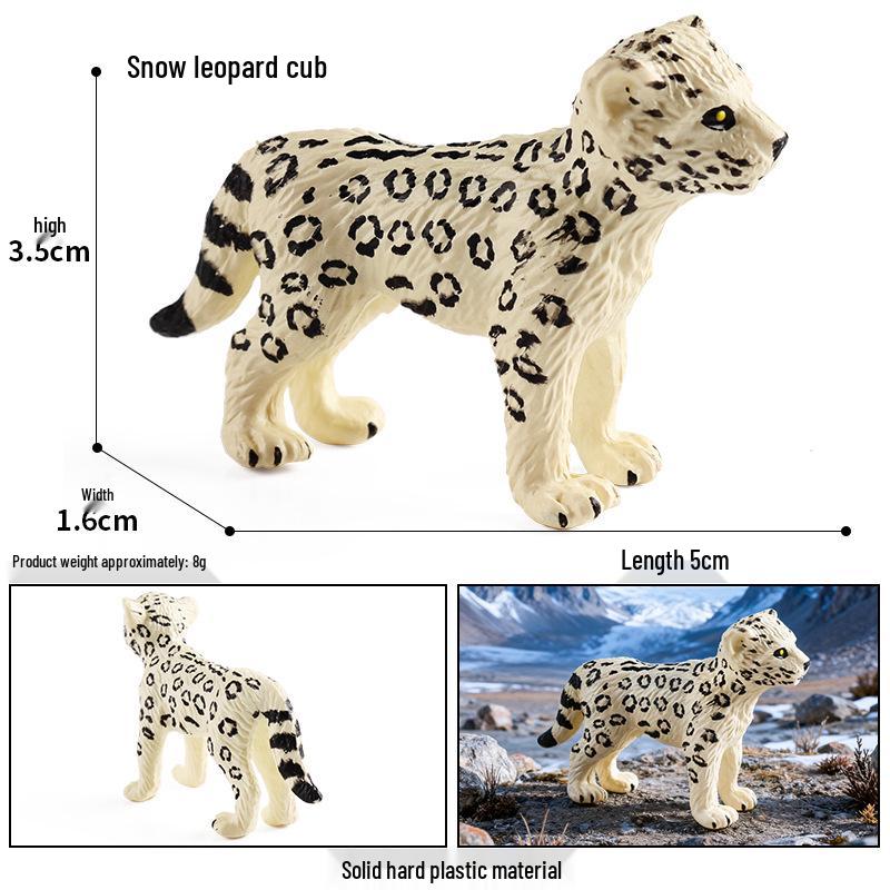 Realistic Arctic Animal Models Toys: Polar Bear, Beluga, Seal, Wolf, Snow Leopard, Penguin
