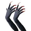 Lange Nägel Handschuhe Elastische Pfoten Armhandschuhe Für Punk Outfit Kostümpartys Abendveranstaltung Anzieh Zubehör Armschmuck