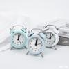 Creative Children's Alarm Clock On the Head of the Student's Bedside Cute Cartoon Silent Simple Bedroom Mini Loud Table Alarm Clock