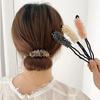 Wire hair tie updo headband 1+1 hair tie bun wire hair tie hair pin
