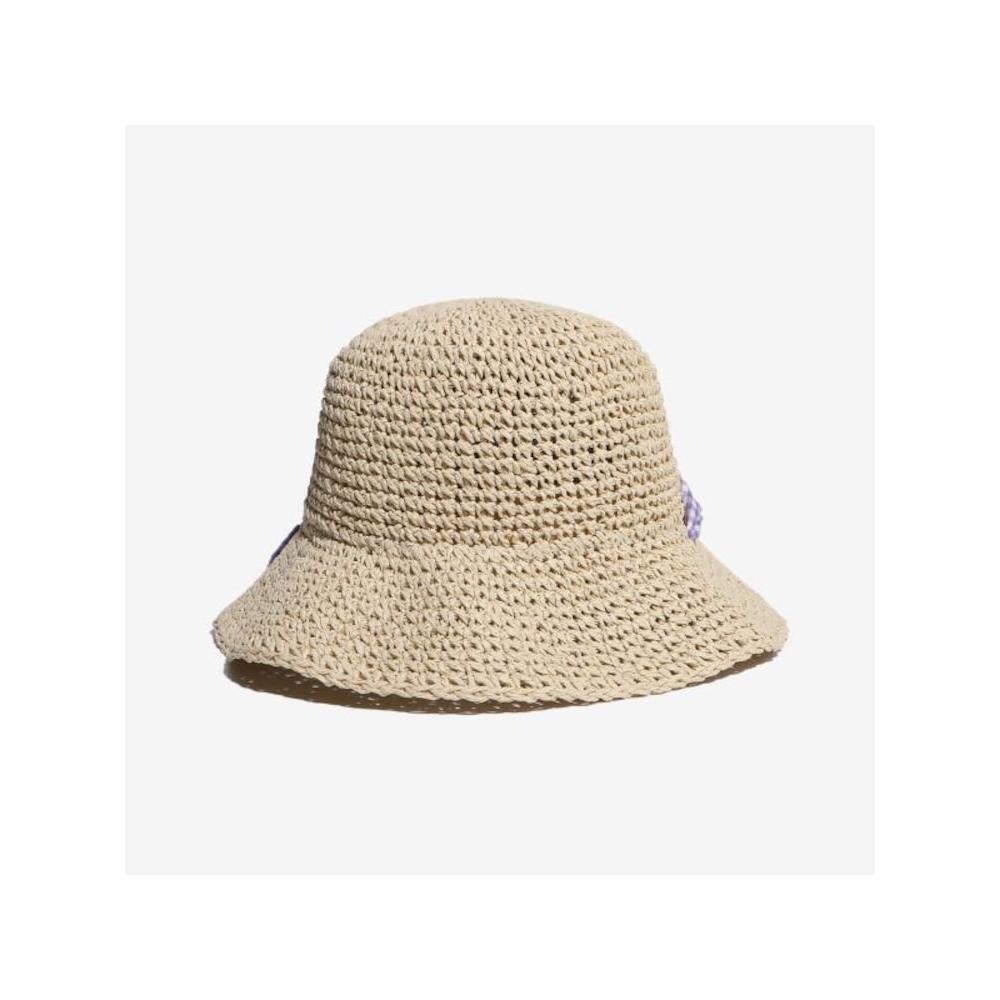 [fila Kids] Raffia Bucket Hat  Fk3cpf5344f Beg  q0zFk3cpf5344fBeg