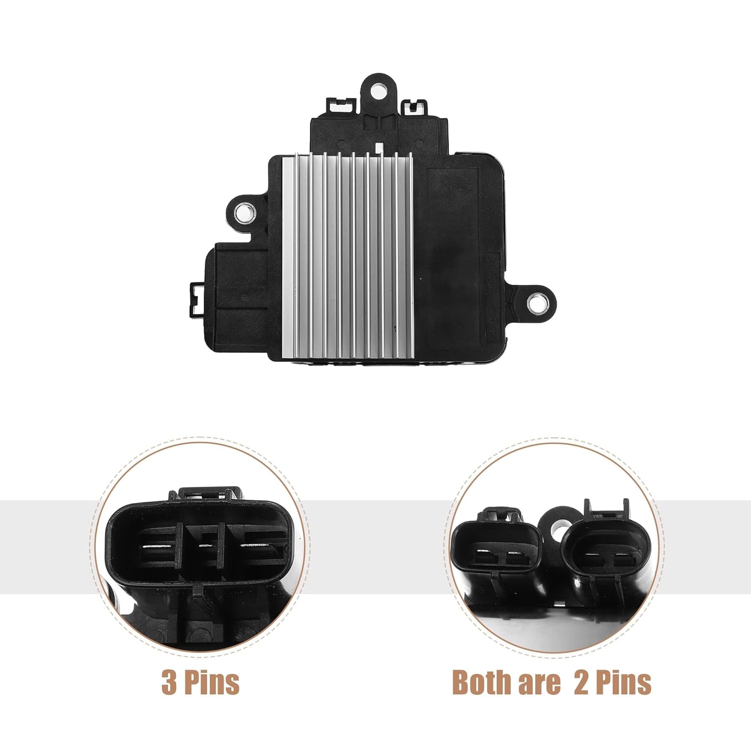Engine Cooling Fan Control Module Unit Fit for Toyota for Sienna Camry Venza Avalon for Highlander/Radiator Cooling Fan Control Module Relay