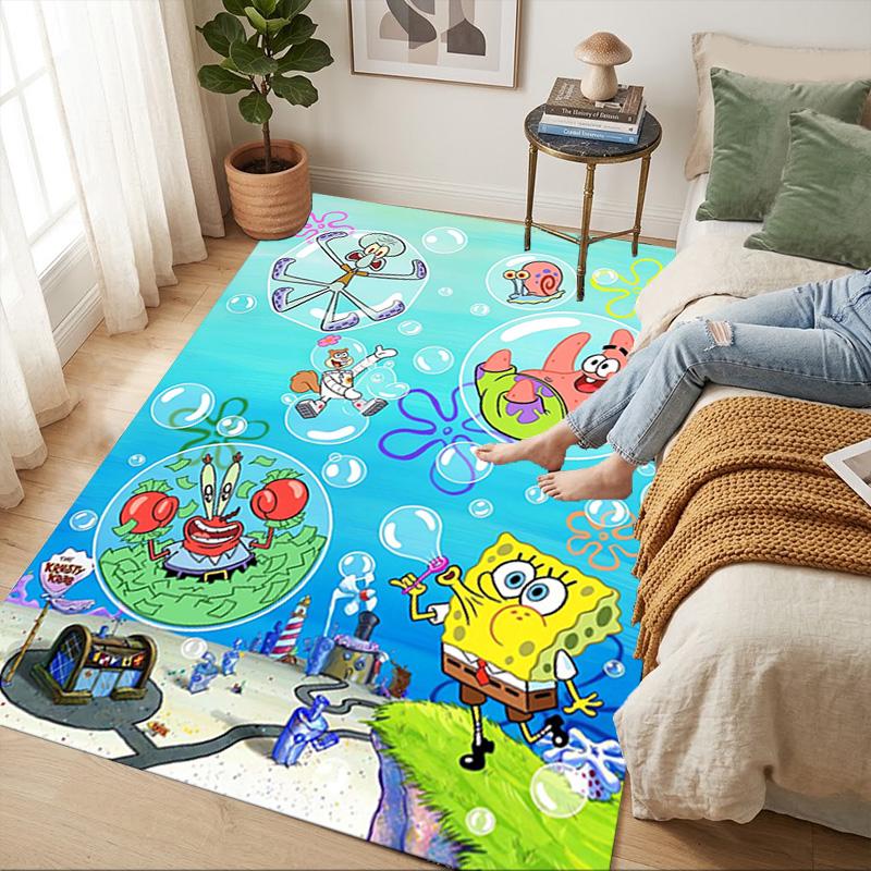 Underwater Adventure Living Room Nonslip Area Rug Soft Carpet For Bedroom Game Playroom Sofa Office Home Decor Doormat Christmas Gift C926565