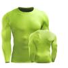 Herre treningsskjorter Basketball Sportsklær Løping Yoga Langermet T-skjorte Undertrøye Sykling Treningstopp S M L XL 2XL 3XL