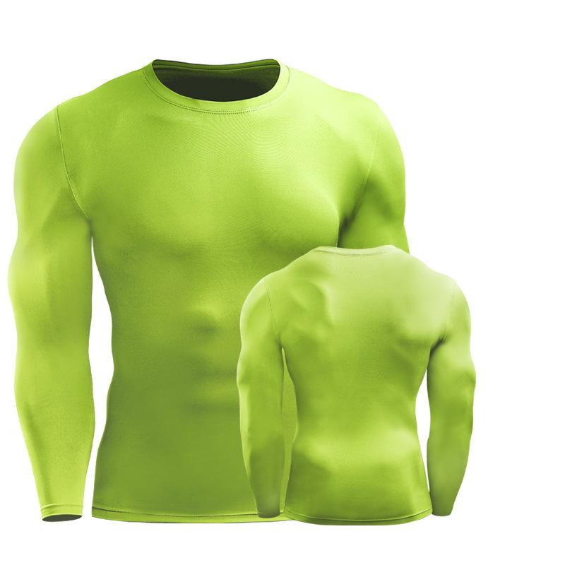 Herre treningsskjorter Basketball Sportsklær Løping Yoga Langermet T-skjorte Undertrøye Sykling Treningstopp S M L XL 2XL 3XL