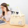 Waterproof Insulated Thermal Bag Office Worker Picnic Handbag Cartoon Lunch Bag Storage Pouch