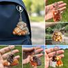 Monkey Keychain Pendant Cute 2D Flat Acrylic Pendant Punch The Monkey Holding Orangutan
