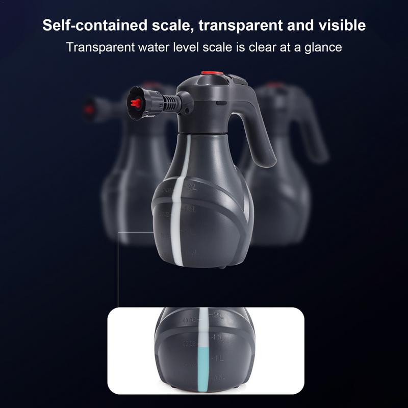 Cordless Snow Foam Spray Can 2L Electric High Pressure Washer Professional Garden Hose Bottles Sprayer Car Accessories