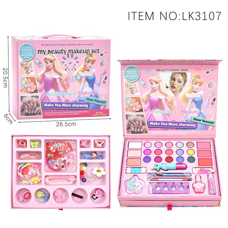 

Набір іграшкової косметики для принцеси для дівчаток - Дитяча косметичка в подарунок