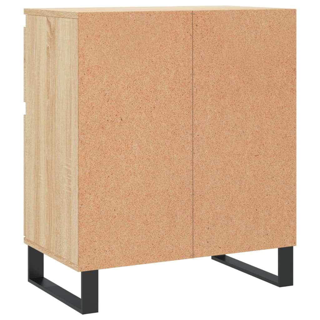 Chest of Drawers, Sonoma Oak, 60X35X70 Cm, Wood-based Material