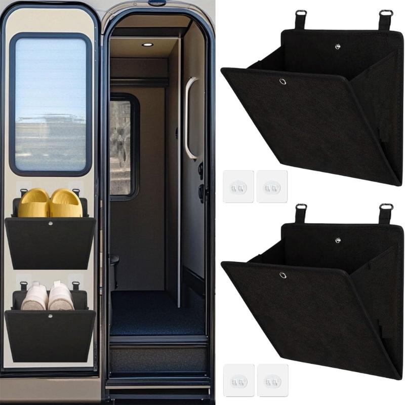 Wohnmobil Türschuh-Organizer Schnelle Montage Oxford-Stoff Aufbewahrungstasche Für Effiziente Organisation Camper Zubehör