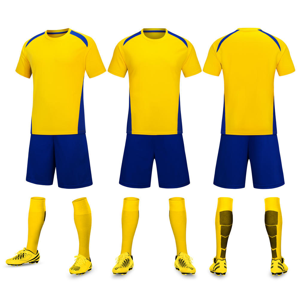 Soccer Uniform Set, Male Student Training Jersey, Adult Sports Girls' Jersey, Short Sleeve Children'S Team Uniform 6097
