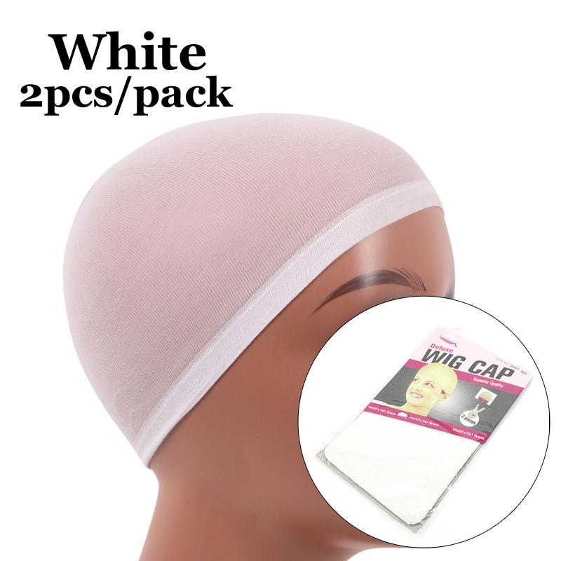 Comfy Wig Caps Hair Nets 1Pack 2Pieces Stocking Wig Cap For Halloween Wig Brown Black Wig Caps Fits Small Heads And Big Heads