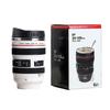 Stainless Steel Camera EF24-105mm  White Black Coffee Mugs Coffee Lens Mug Canecas Tazas Vaso Caf Coffee Cups Creative Gift