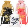 10PCS Satin Gift Bags Drawstring Jewelry Pouches Candy Bag For Thanksgiving Wedding For Birthday Holiday Party Christmas