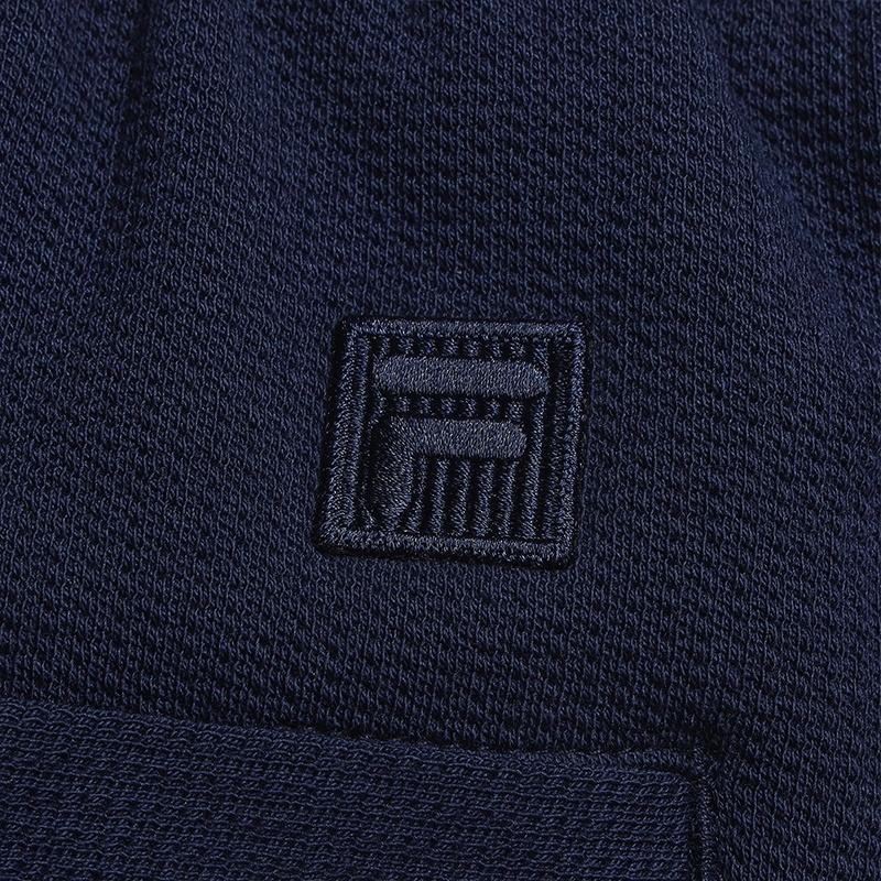 FILA Heritage Simple Classic Fashion Retro Casual Versatile Comfortable Knitted Sports Pants Women bottoms Cigarette-Blue F11W628611FDB