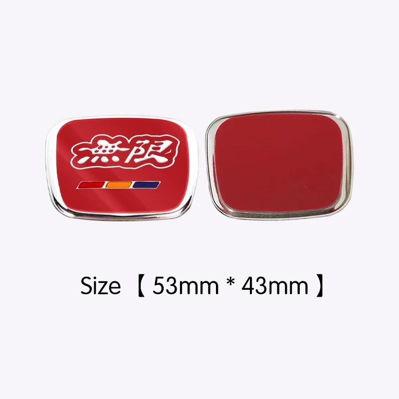TMBCU1 53*43mm Car Steering Wheel Emblem For Honda Civic Accord Fit CRV Jazz Odyssey Prelude Insight Legend Stream HRV Crider XRV GK5