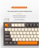 Free Wolf M88 Wireless Mechanical Keyboard with Dual-Mode Bluetooth, PBT Keycaps for Gaming and Office Use.