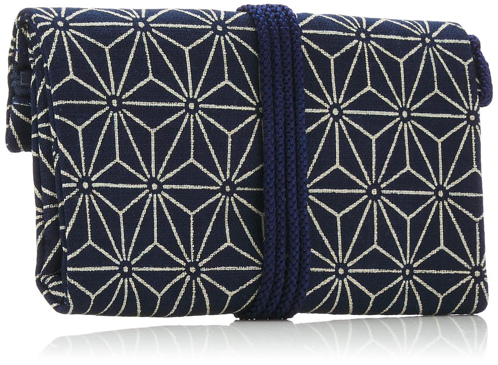 Maruzen Travel Asanoha x 1 x cm Wallet, Pattern, 17.5 9.5