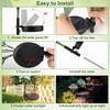 1PC Solar Garden Lights Outdoor Lily Flower Lights Solar Lilies Waterproof for Garden Decor Yard Patio, Gifts for Women Mom