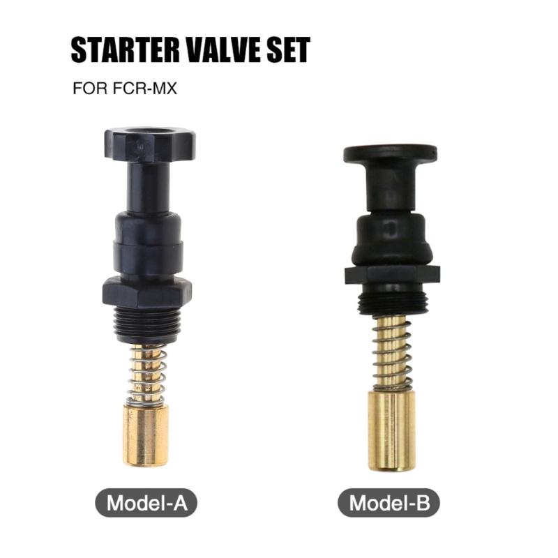 Durable Motorcycle Choke Lever Plunger Carburetor Throttle Valve Assembly Control Switch For FCR33 35 37 39 Fuel-Mixture